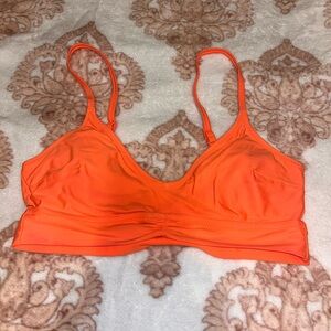 Women's Orange Bikini Top